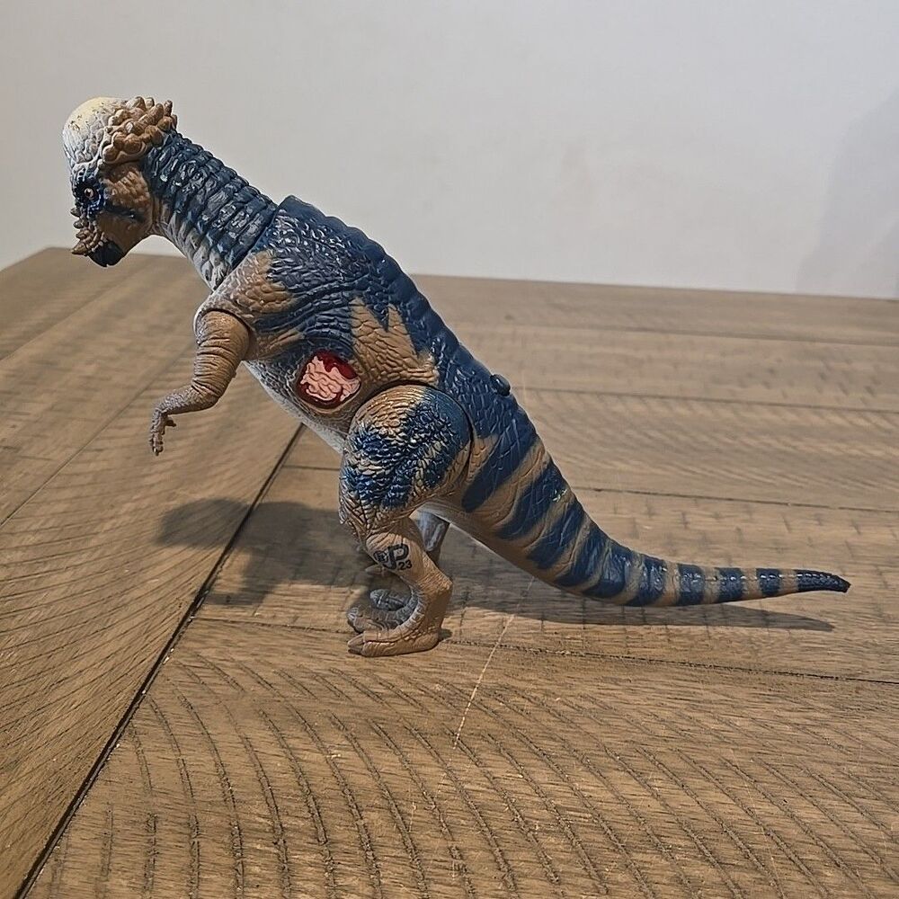 1997 Jurassic Park Lost World Pachycephalosaurus JP23 Ram Head Battle Damage
